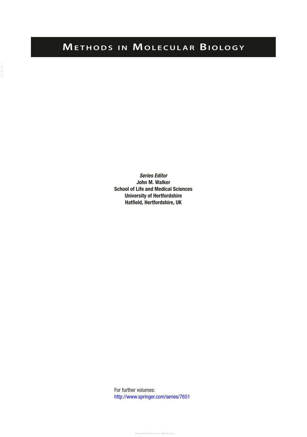 Cryptosporidium Methods And Protocols