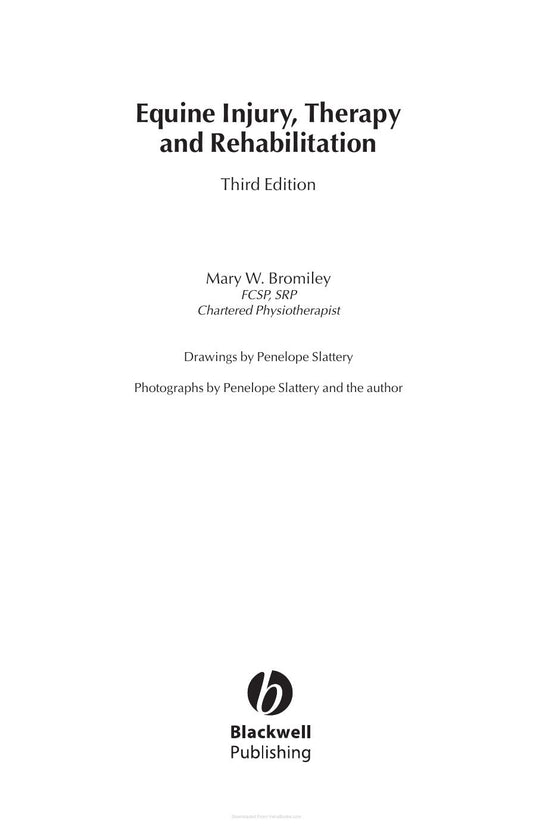 Equine Injury Therapy And Rehabilitation 3Rd Edition