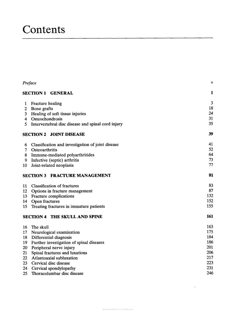 Preview page of A Guide to Canine and Feline Orthopaedic Surgery 4th Edition