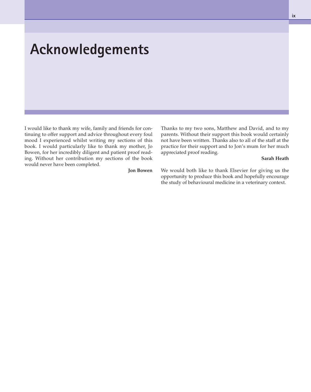 Behaviour Problems in Small Animals Practical Advice for the Veterinary Team
