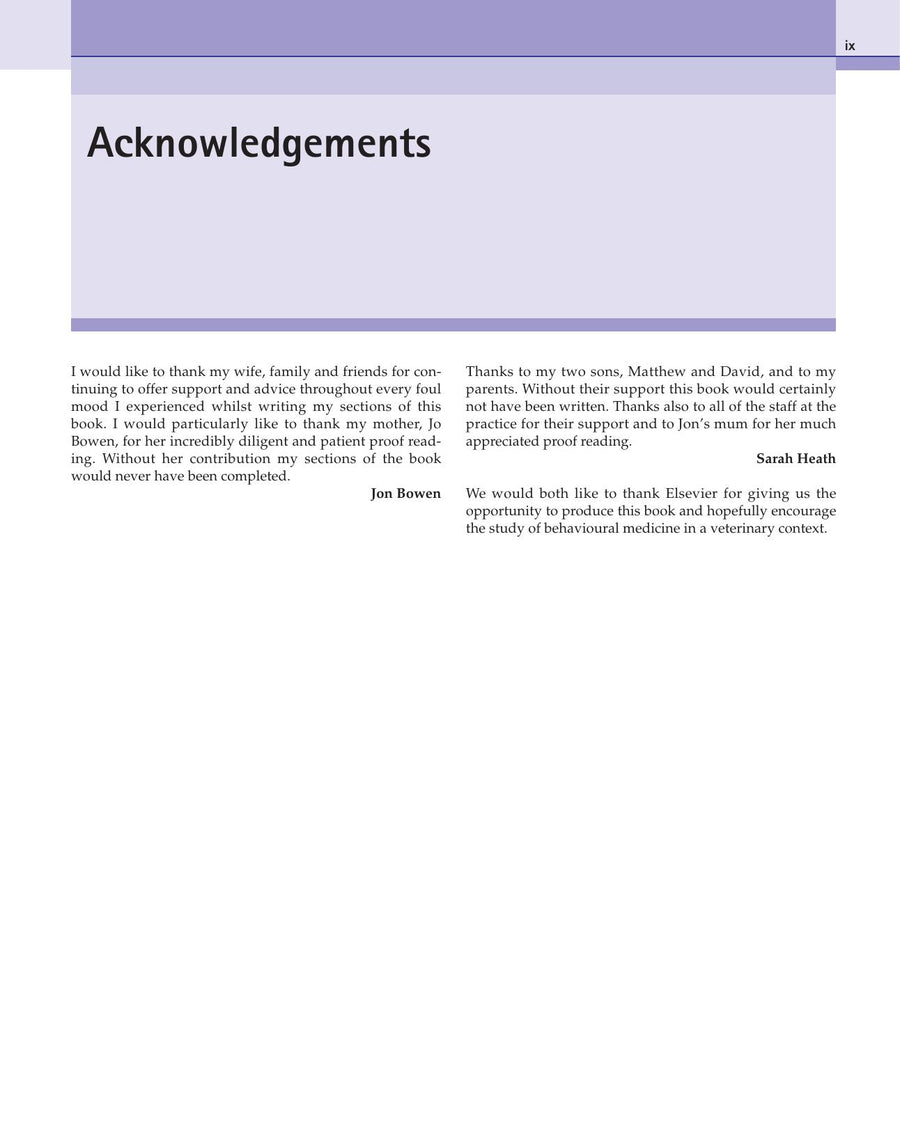 Preview page of Behaviour Problems in Small Animals Practical Advice for the Veterinary Team