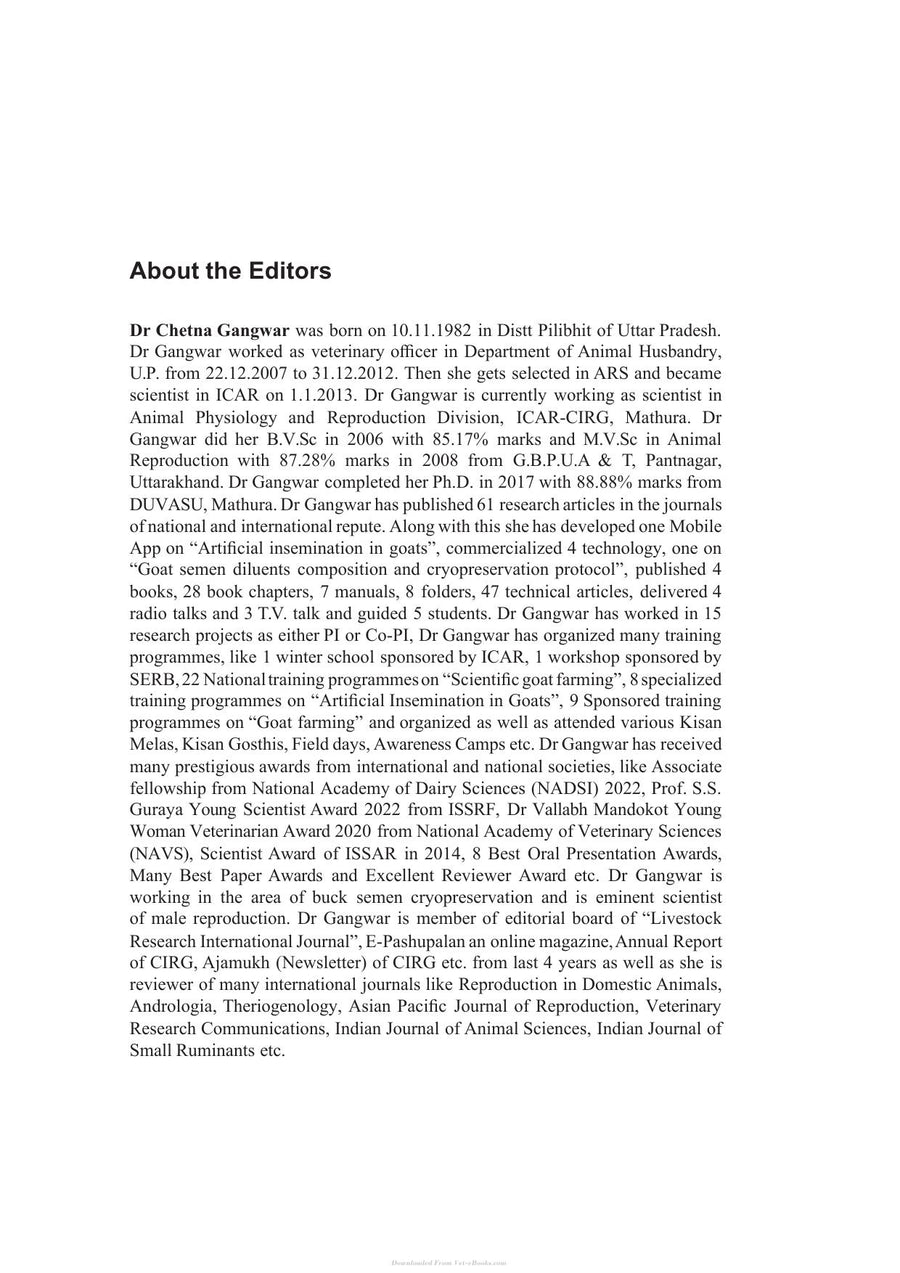 Preview page of Artificial Insemination in Goats