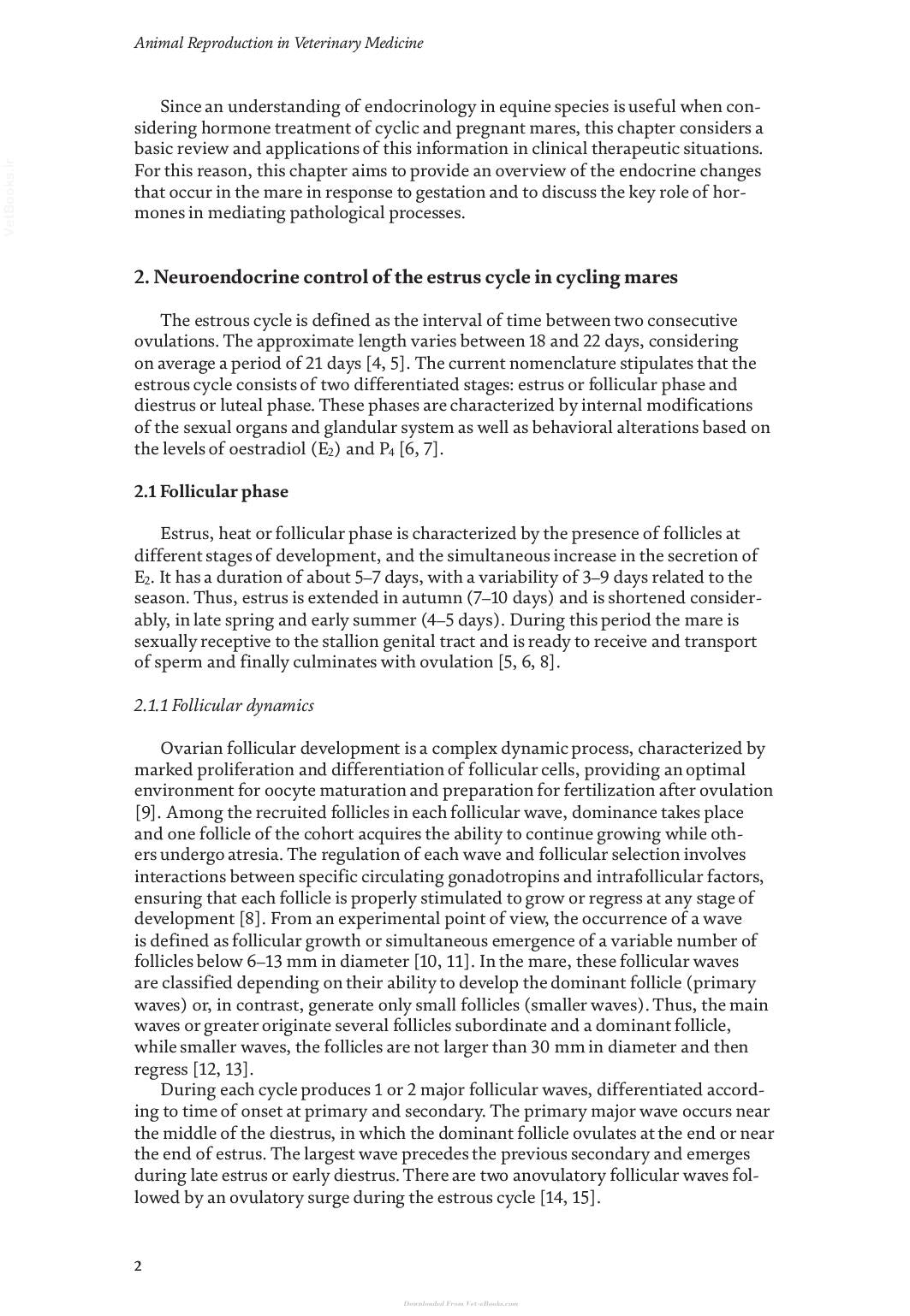 Animal Reproduction In Veterinary Medicine