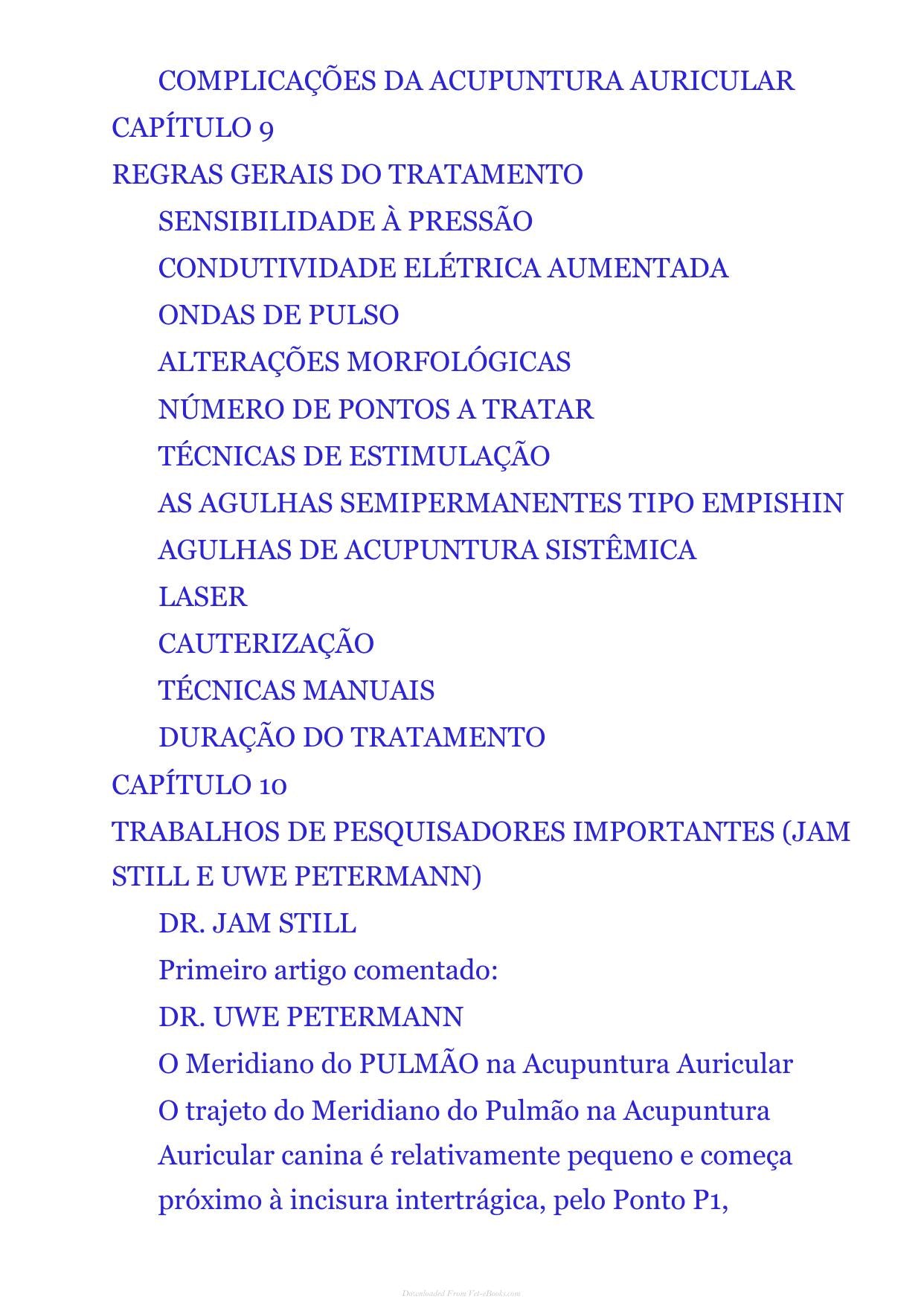 Acupuntura Pratica Veterinaria Acupuntura Auricular Em Caes E Gatos