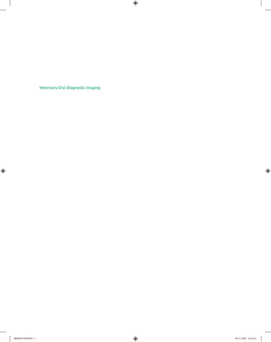 Preview page of Veterinary Oral Diagnostic Imaging
