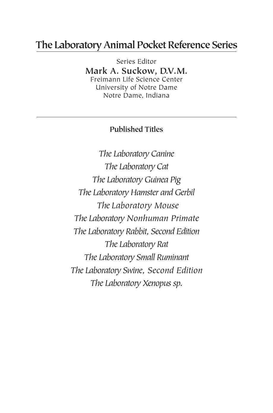 The Laboratory Rabbit 2Nd Edition