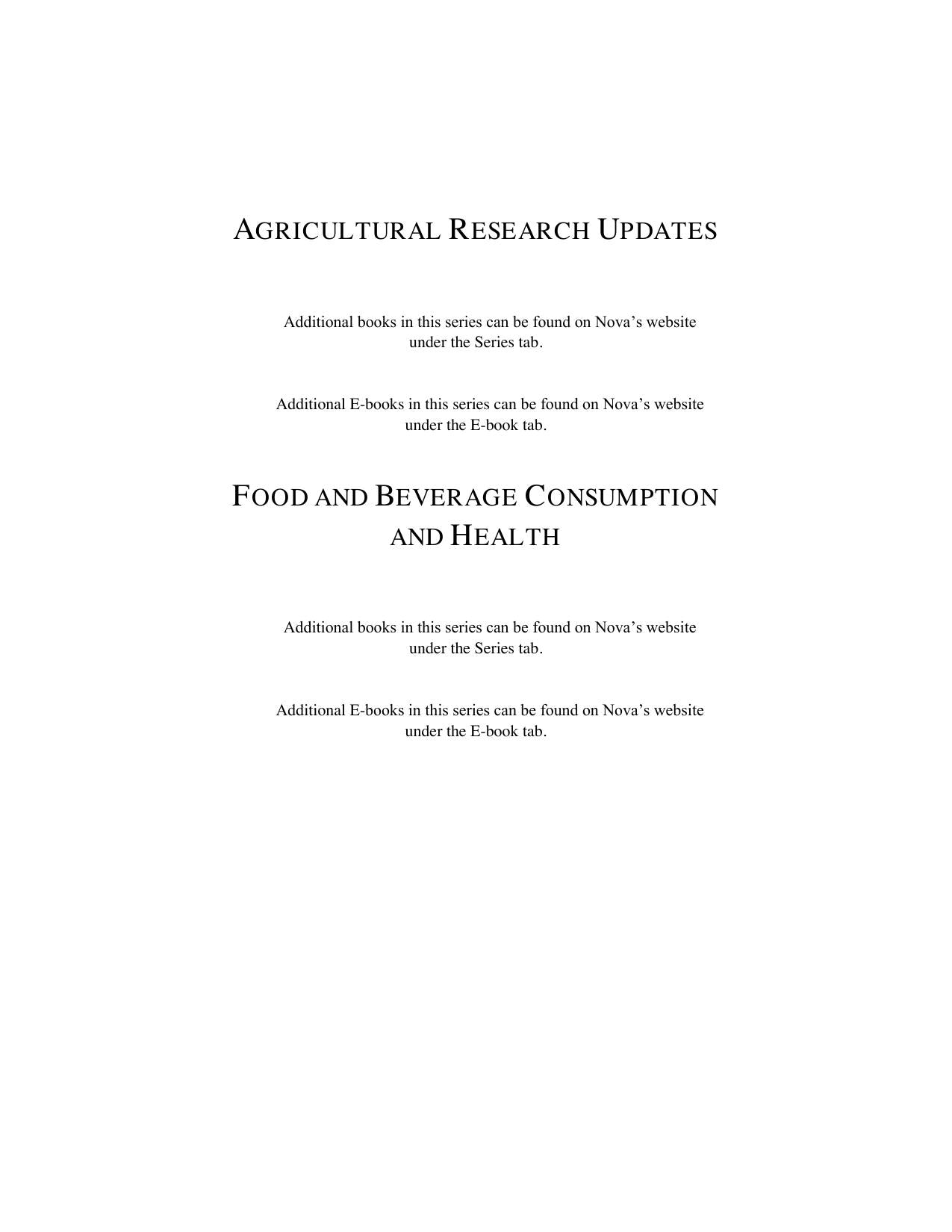 Raw Milk Production Consumption And Health Effects