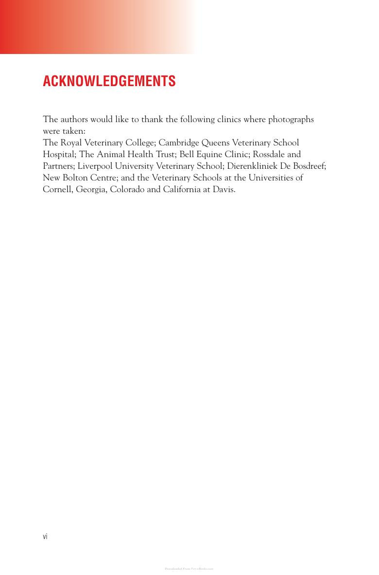 Handbook Of Equine Anaesthesia 2Nd