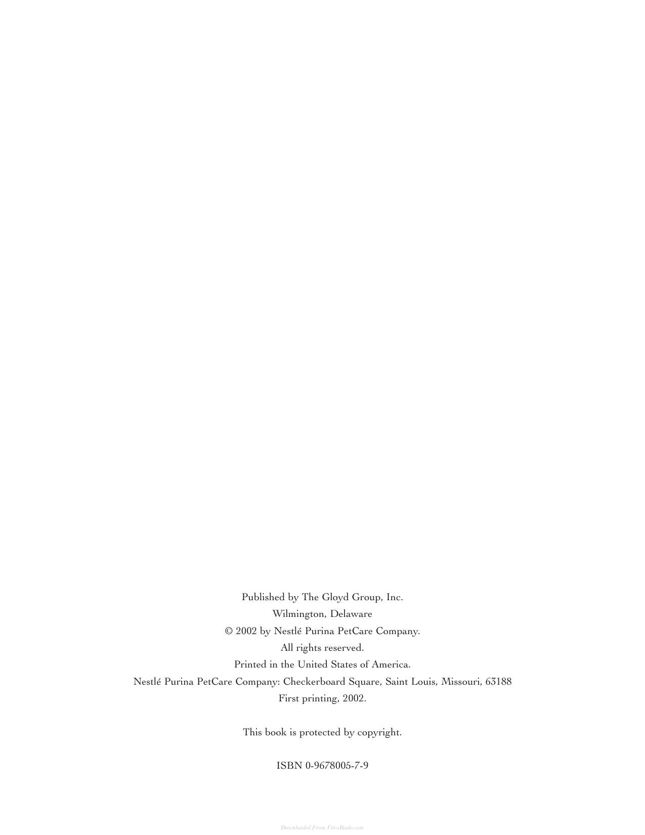 Diagnostic Imaging Of Dogs And Cats