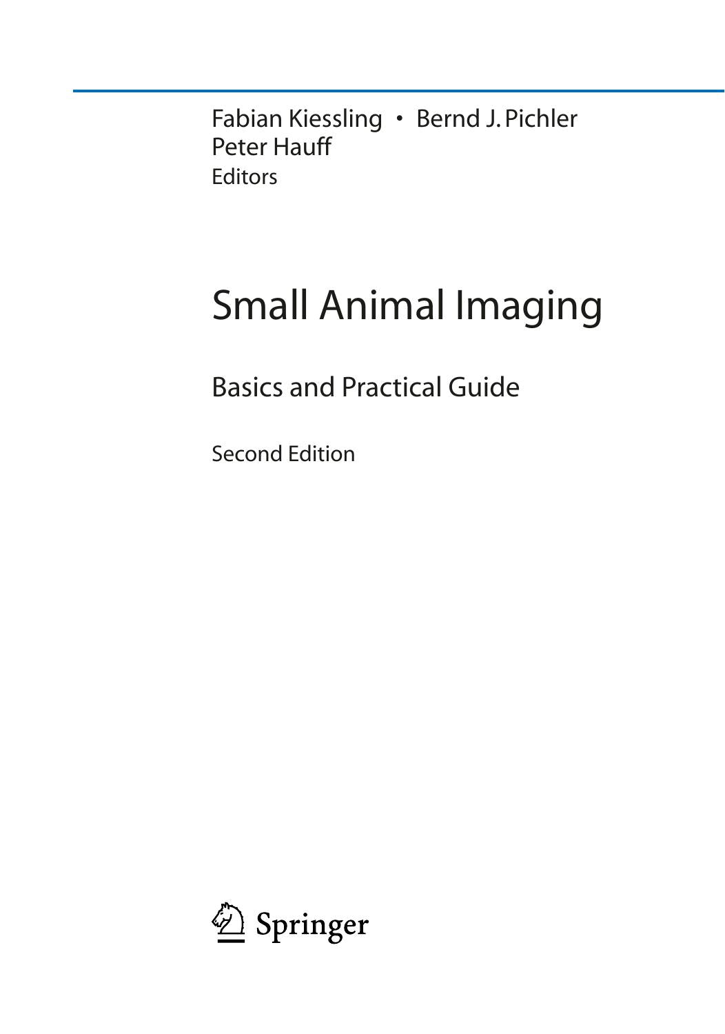 Small Animal Imaging 2Nd Edition