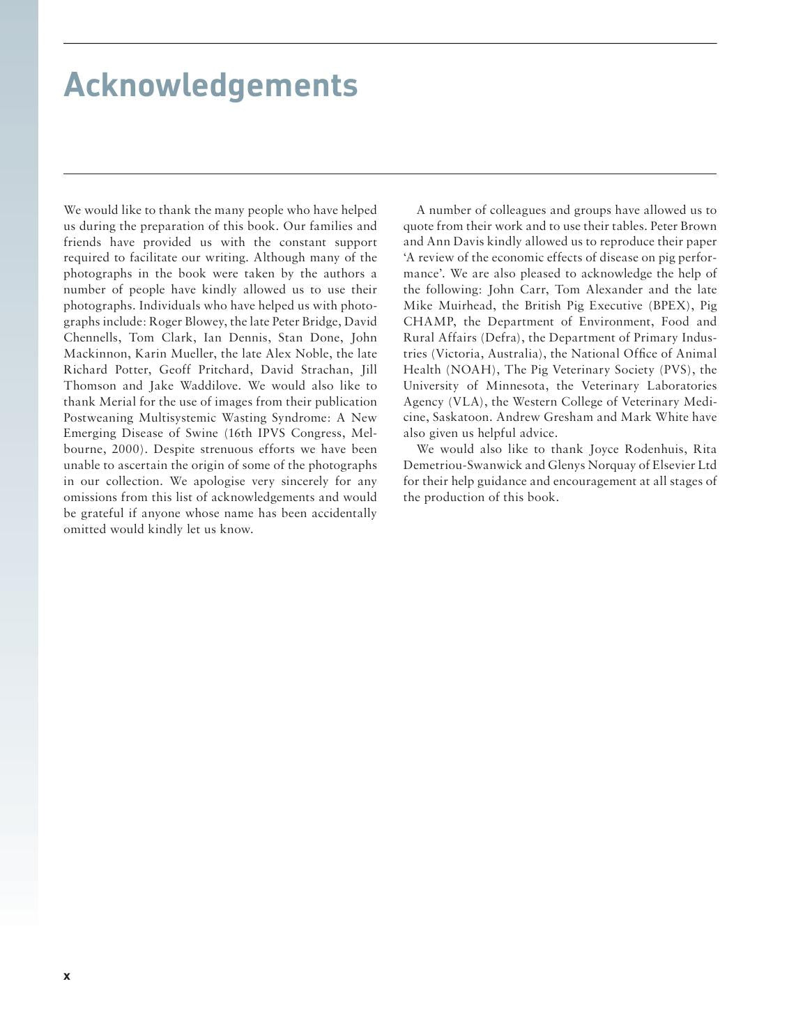 Handbook Of Pig Medicine