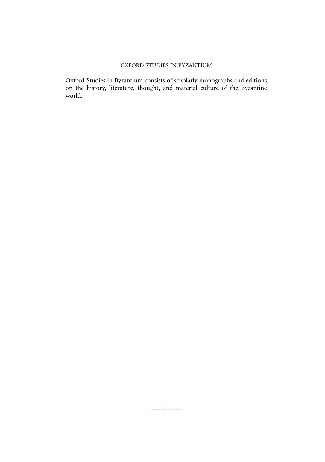 A Byzantine Encyclopaedia Of Horse Medicine