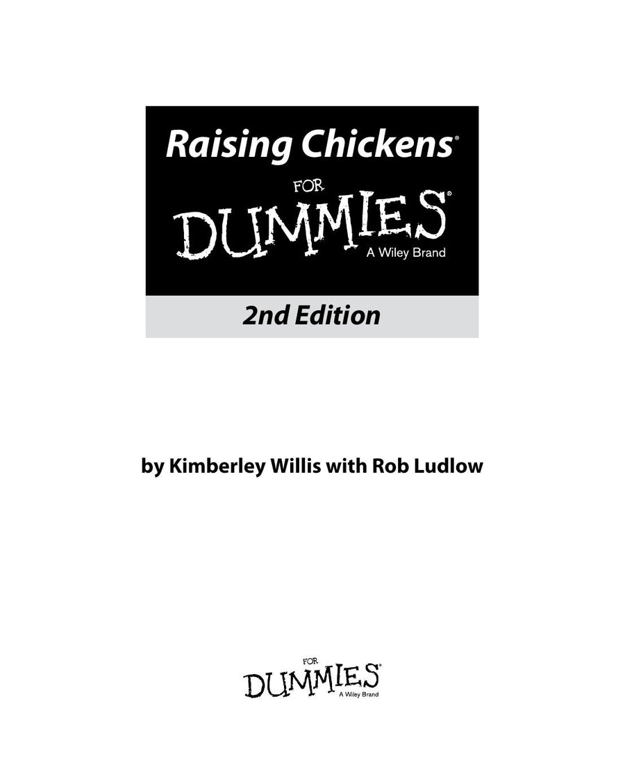 Preview page of Raising Chickens For Dummies 2nd Edition