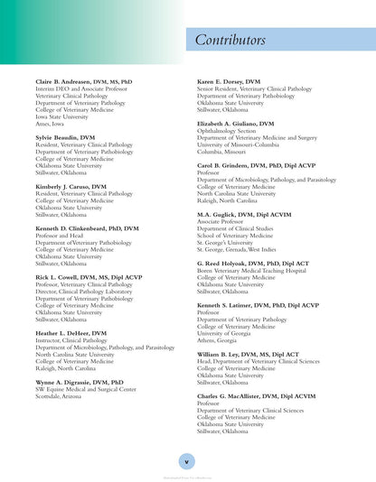 Diagnostic Cytology and Hematology of the Horse 2nd Edition