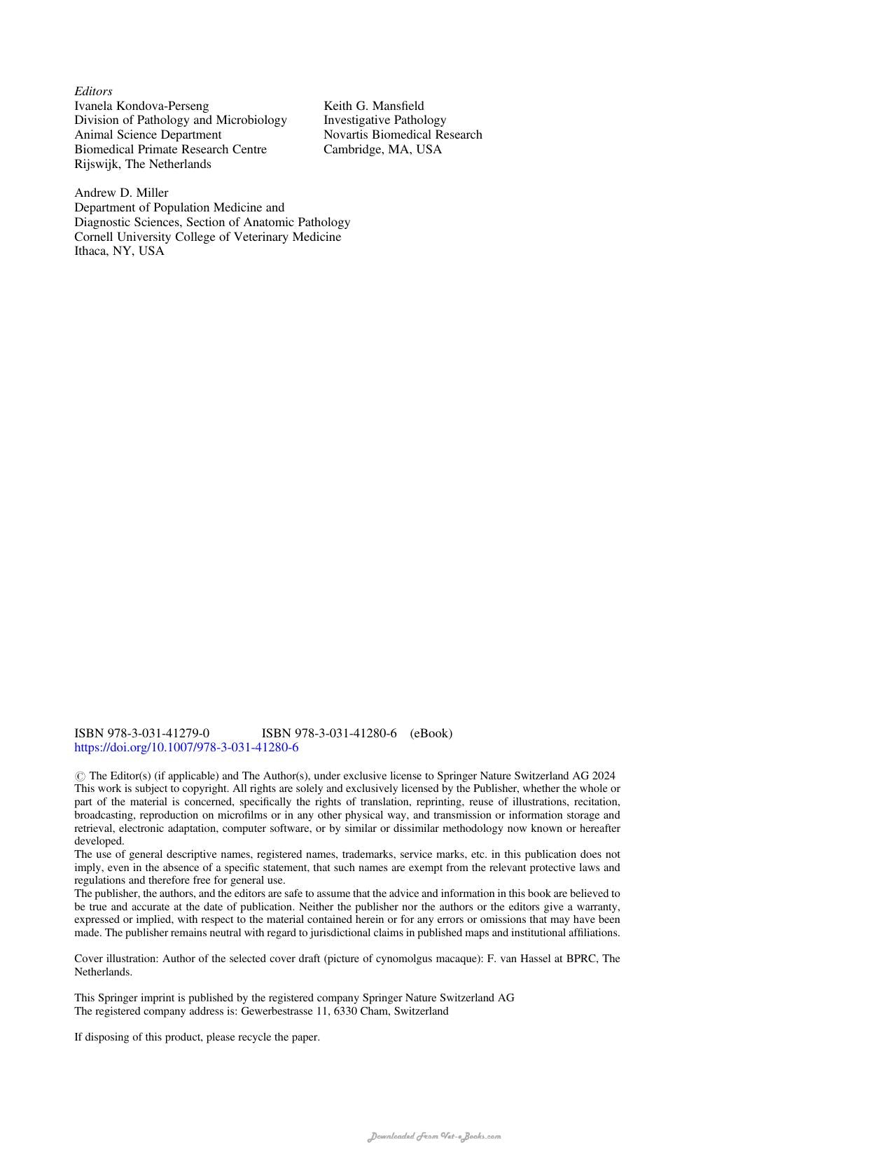 Atlas Of Diagnostic Pathology In Nonhuman Primates