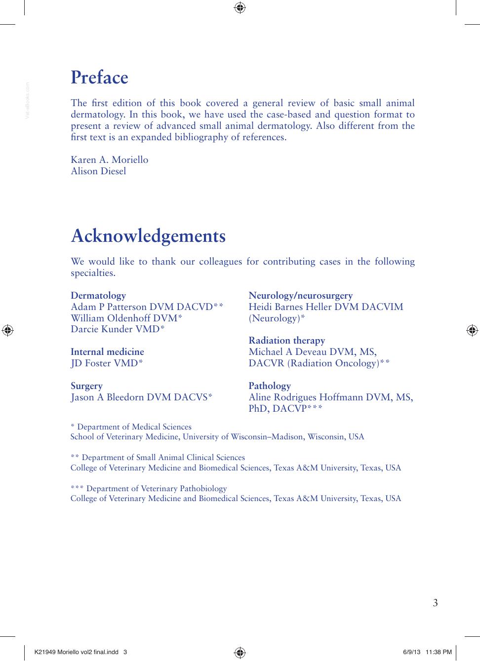 Small Animal Dermatology Advanced Cases Self Assessment Color Review