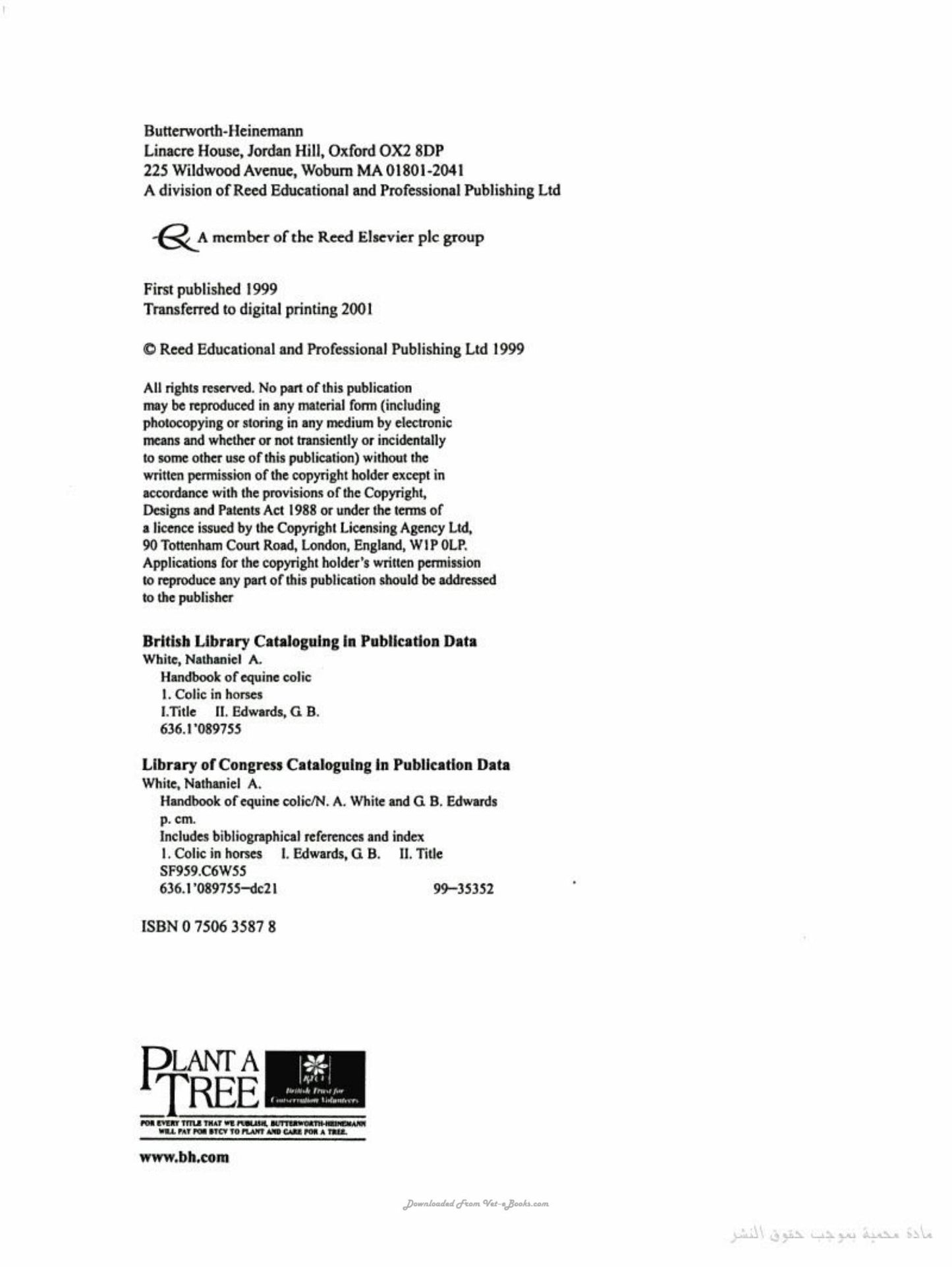 Handbook Of Equine Colic