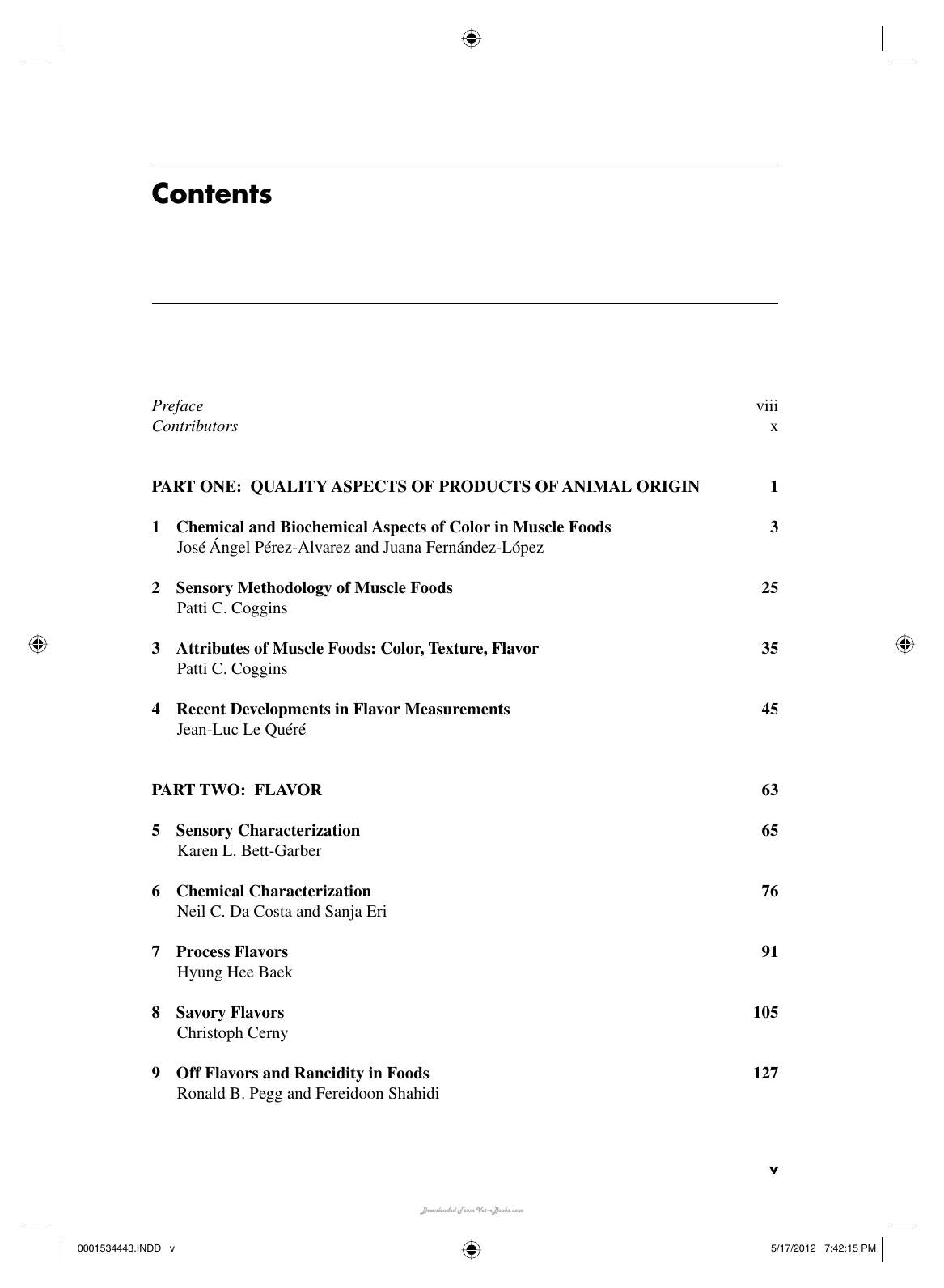 Handbook Of Meat Poultry And Seafood Quality 2Nd Edition