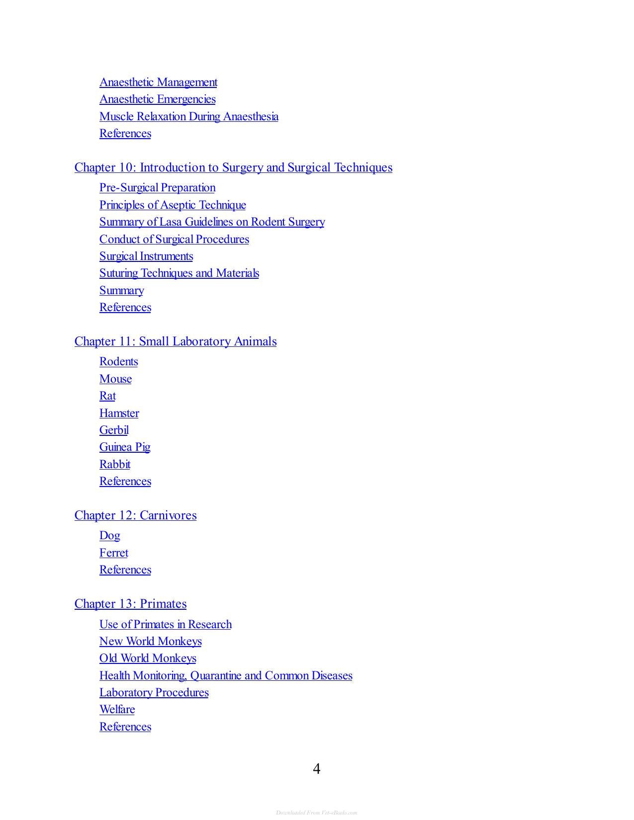Handbook Of Laboratory Animal Management And Welfare 4Th Edition