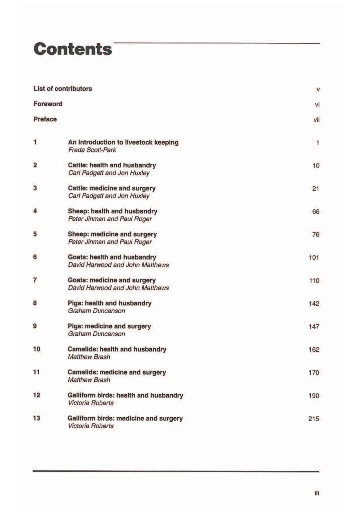 BSAVA Manual of Farm Pets