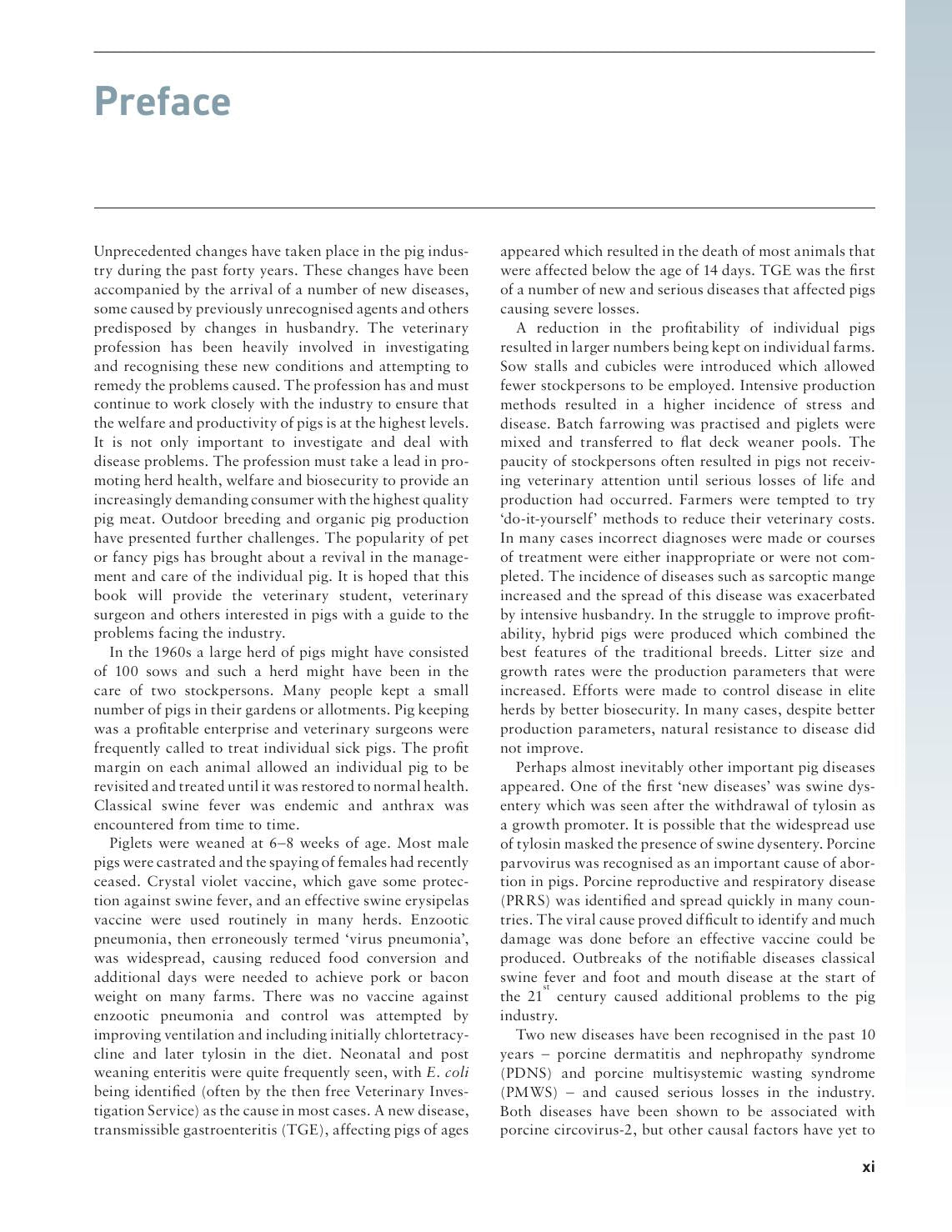 Handbook Of Pig Medicine