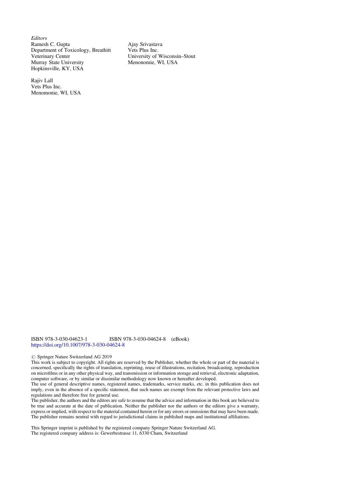 Nutraceuticals In Veterinary Medicine