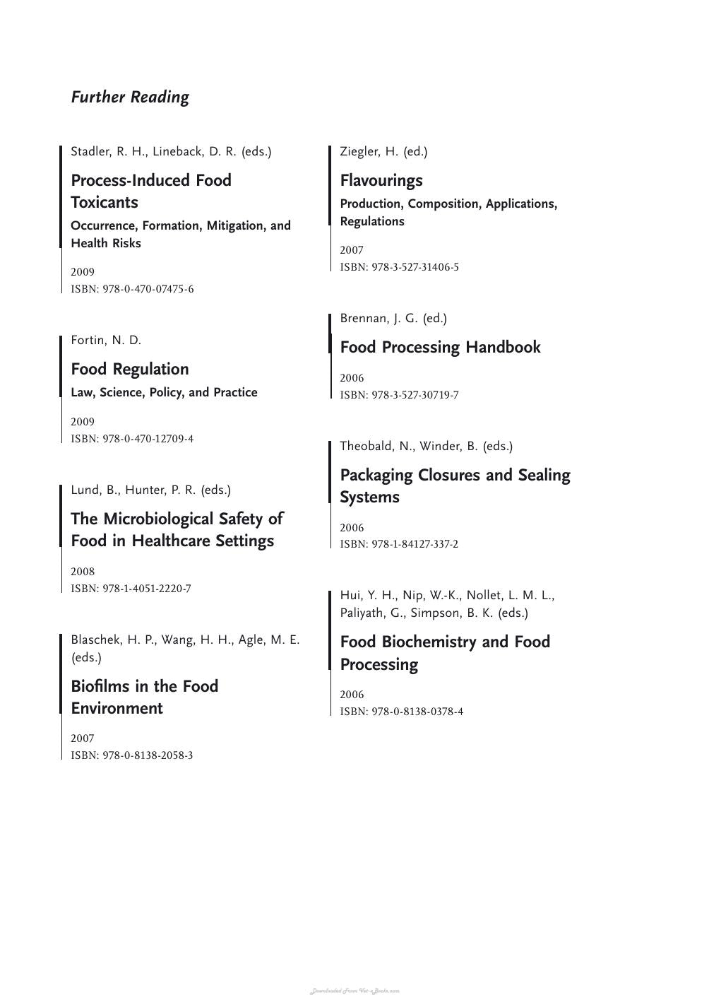 Sanitation Cleaning And Disinfection In The Food Industry