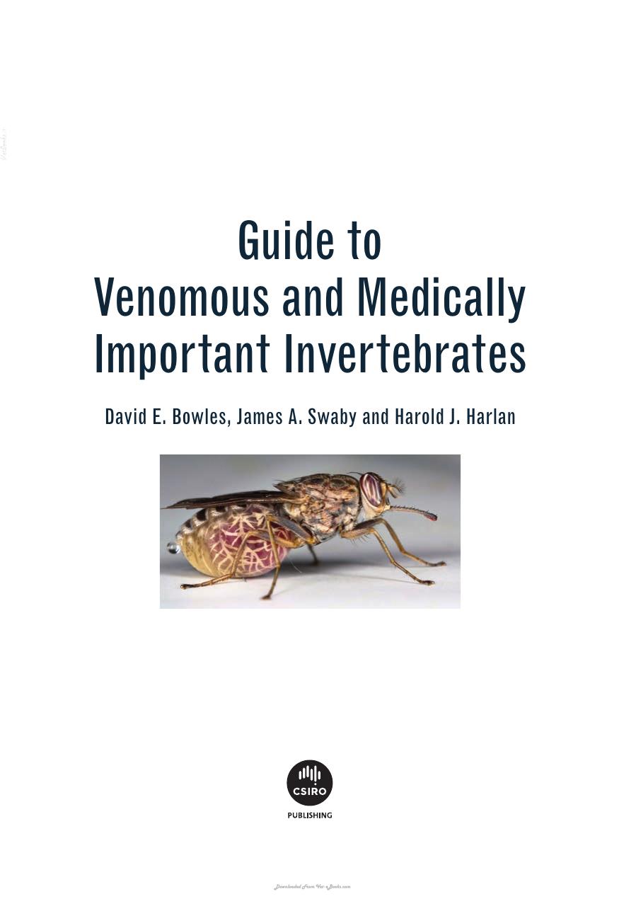 Guide To Venomous And Medically Important Invertebrates
