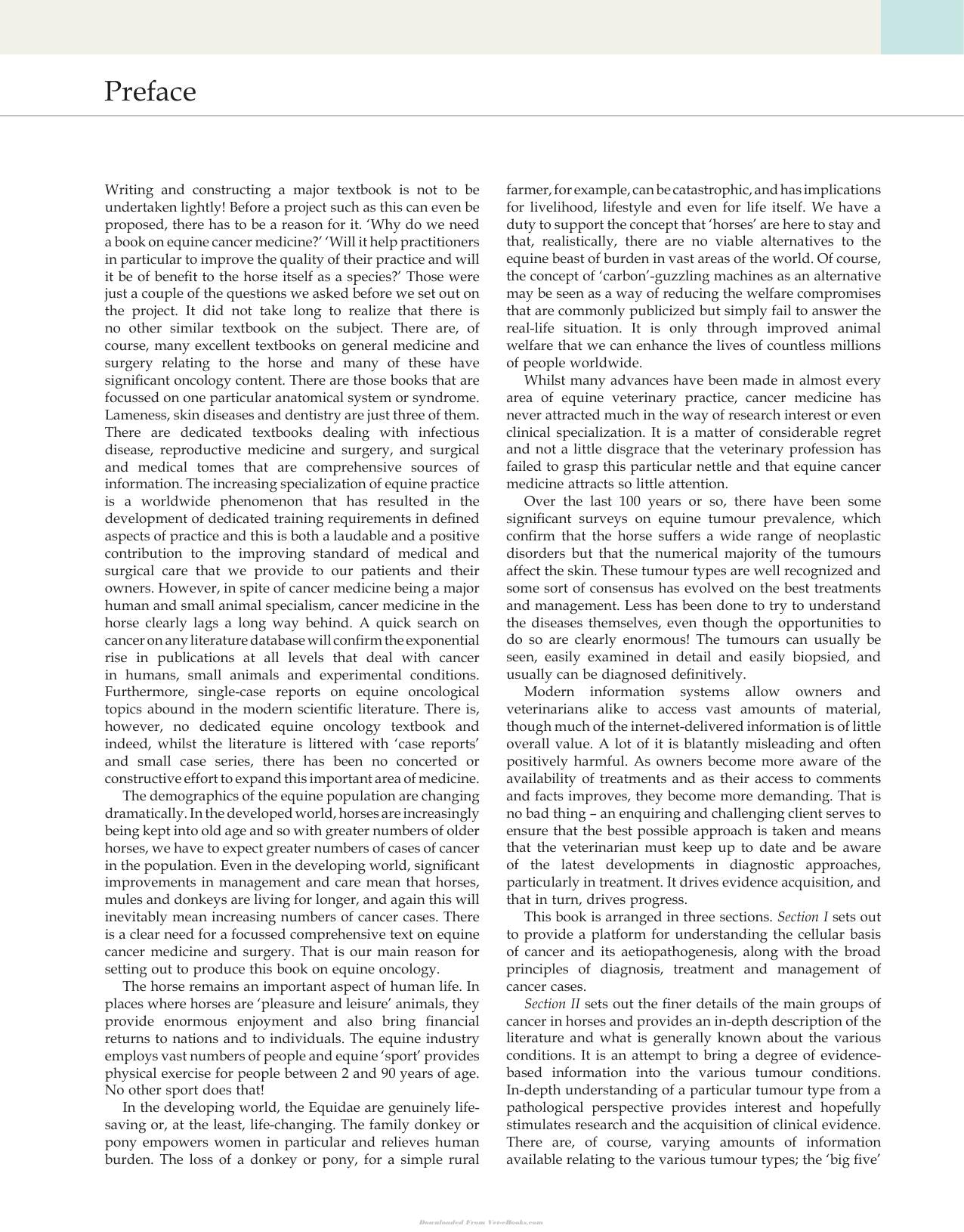 Clinical Equine Oncology
