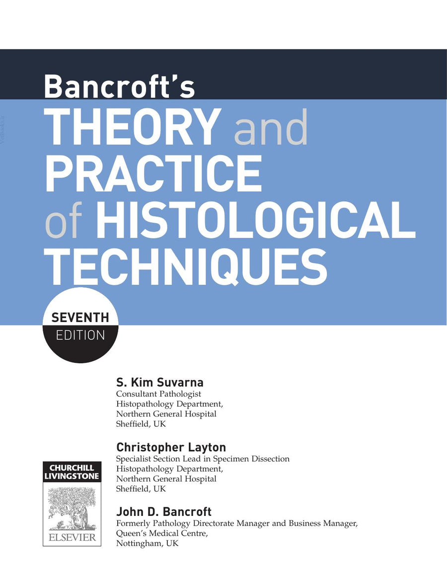 Preview page of Bancroft's Theory and Practice of Histological Techniques 7th Edition