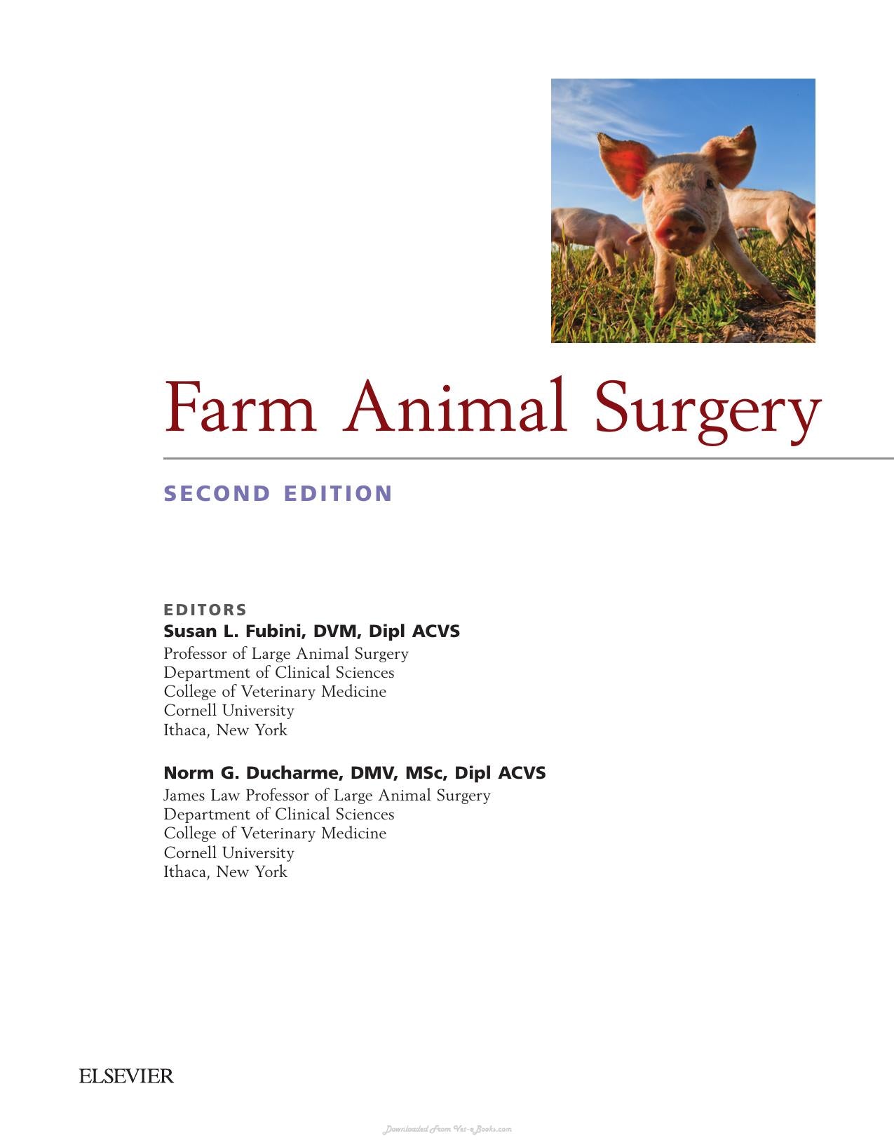 Farm Animal Surgery 2Nd Edition