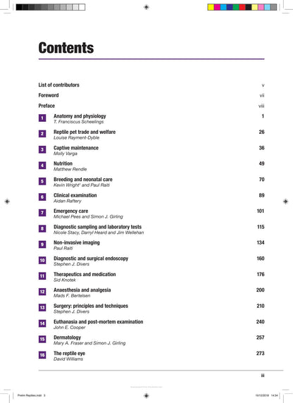 Bsava Manual of Reptiles 3rd Edition