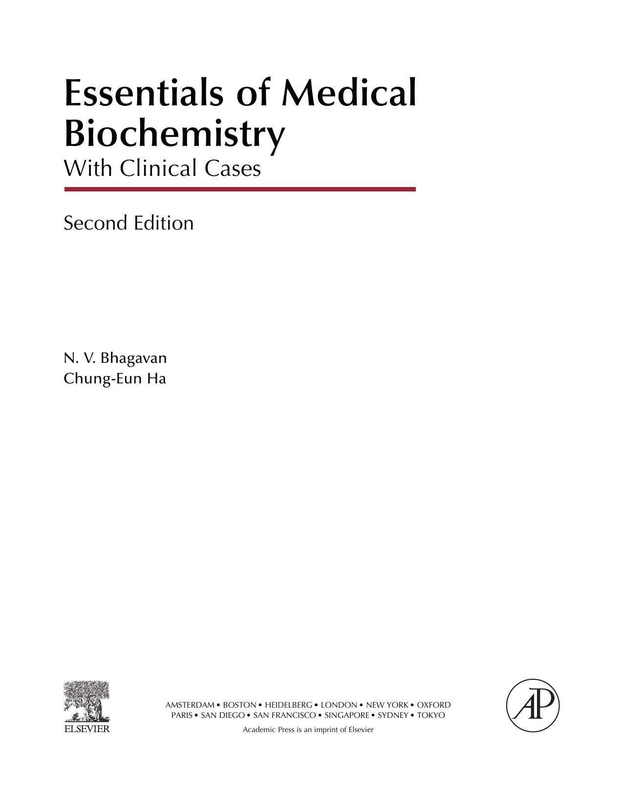 Essentials Of Medical Biochemistry With Clinical Cases 2Nd Edition