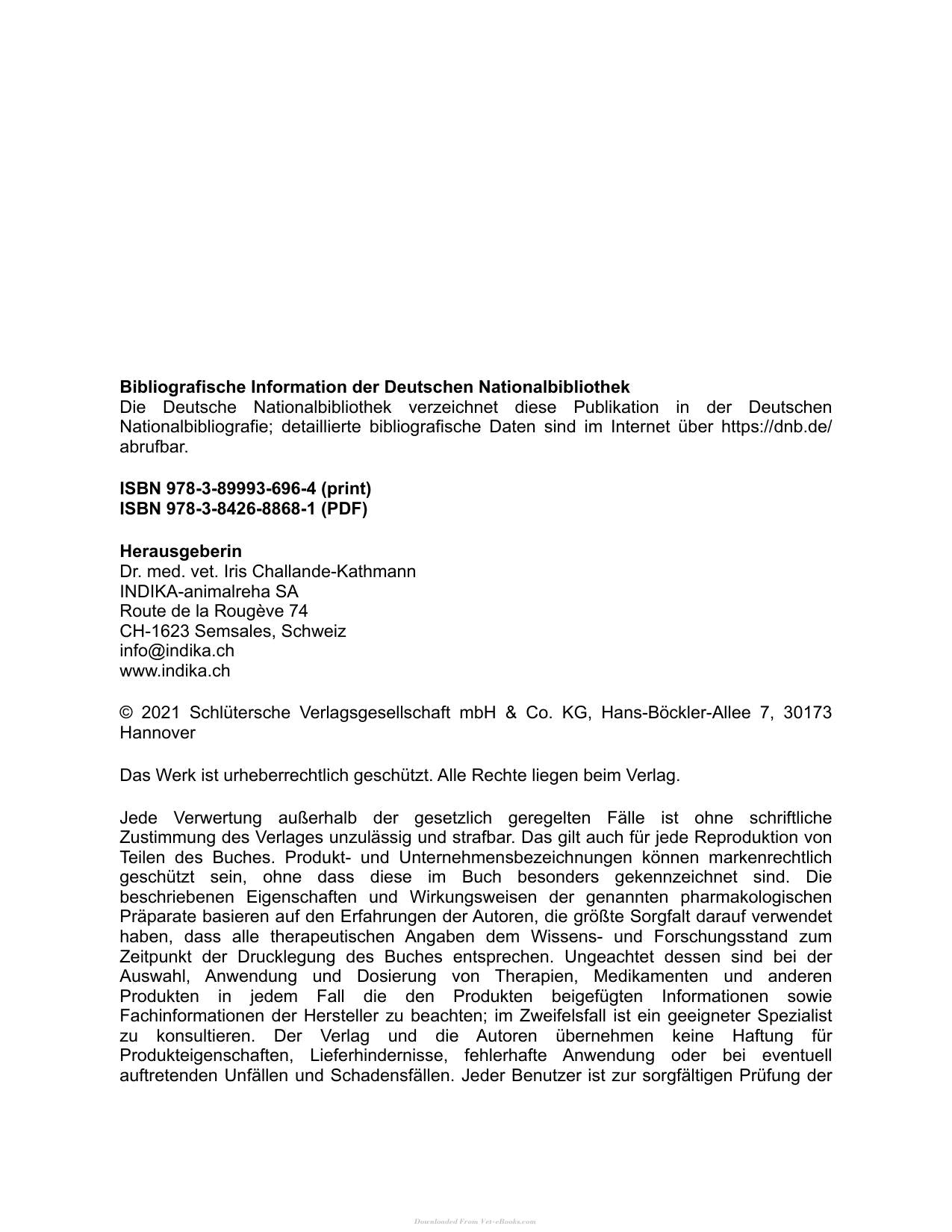 Rehabilitation Und Physiotherapie Bei Hund Und Katze