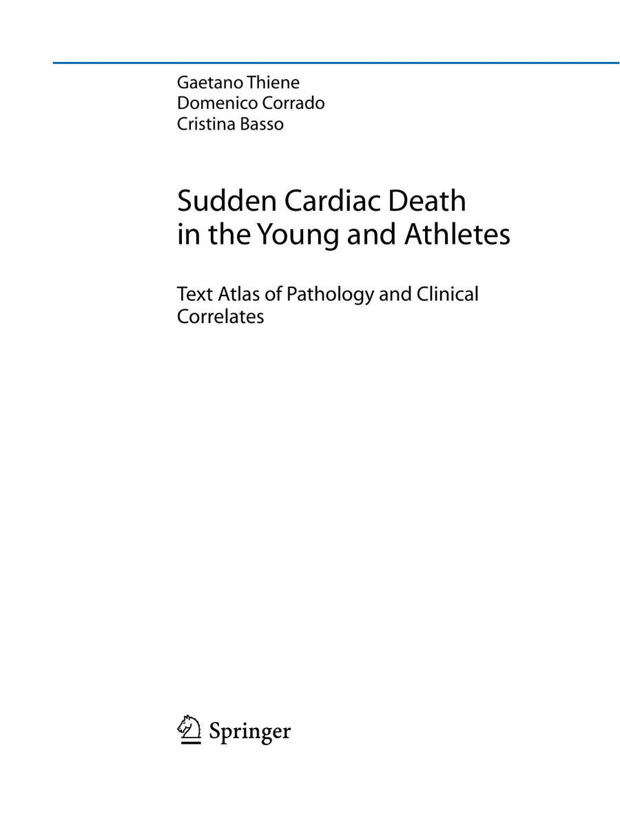 Preview page of Sudden Cardiac Death in the Young and Athletes: Text Atlas of Pathology and Clinical Correlates