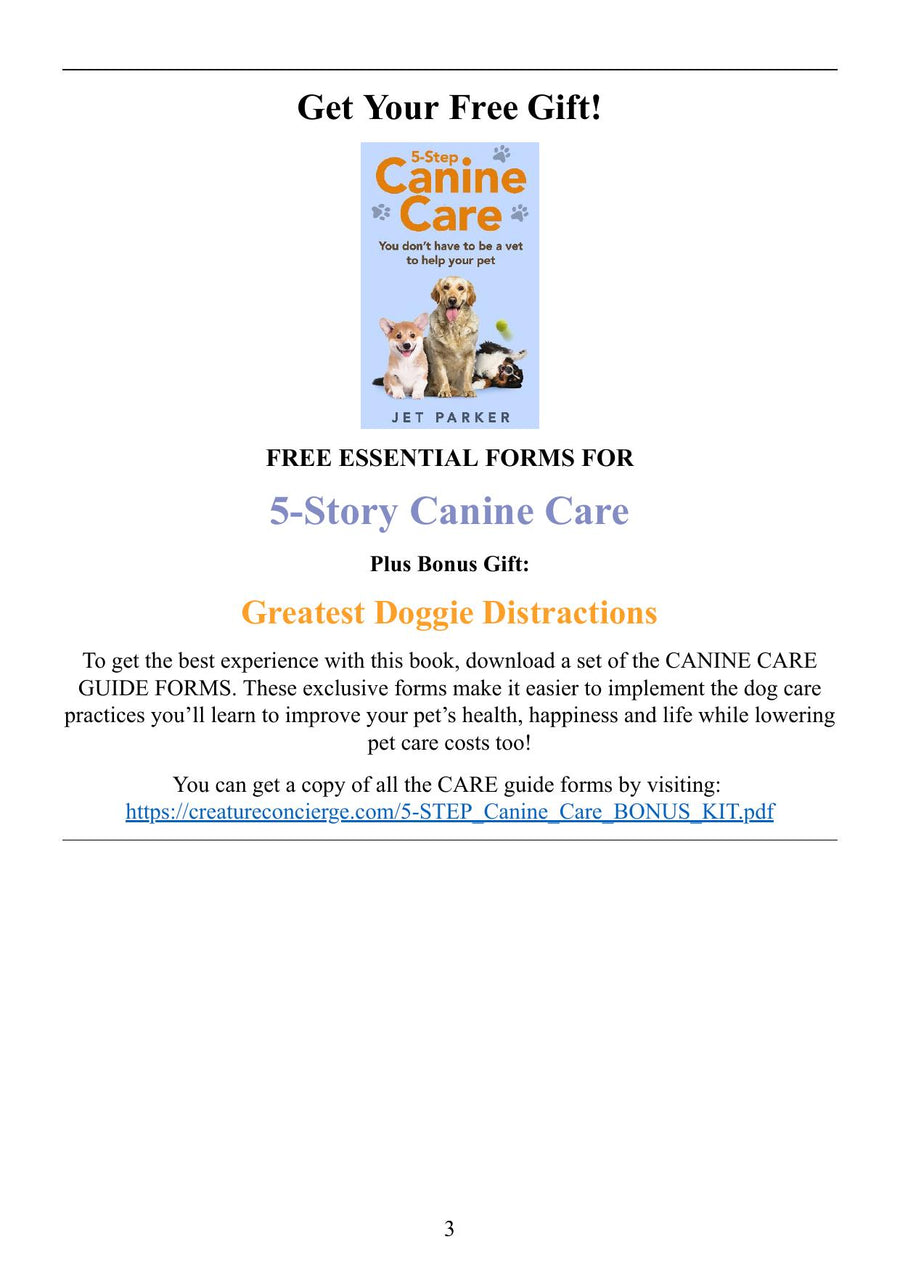 Preview page of 5 Step Canine Care You Dont Have to Be a Vet to Help Your Pet