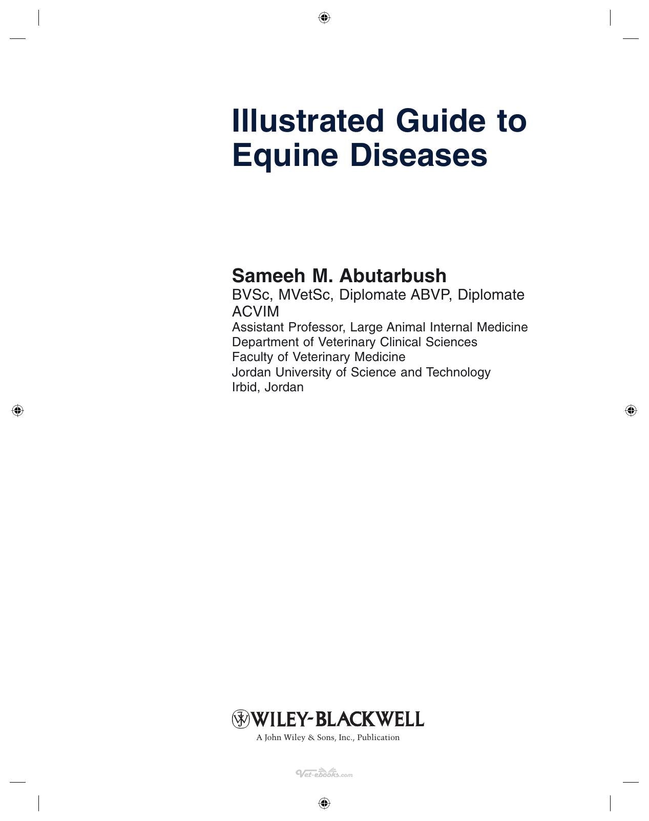 Illustrated Guide To Equine Diseases