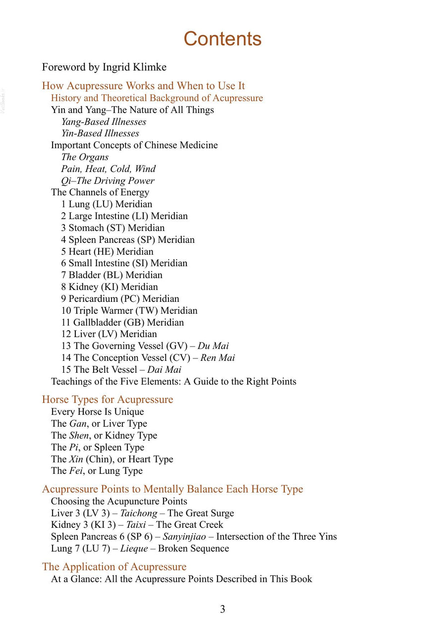 Preview page of Acupressure for Horses Hands on Techniques to Solve Performance Problems and Ease Pain and Discomfort Pdf