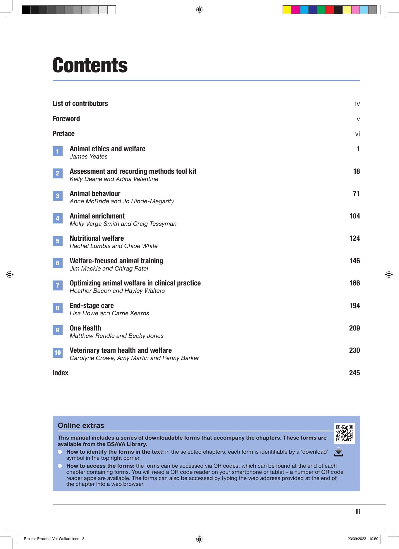 Bsava Manual Of Practical Veterinary Welfare