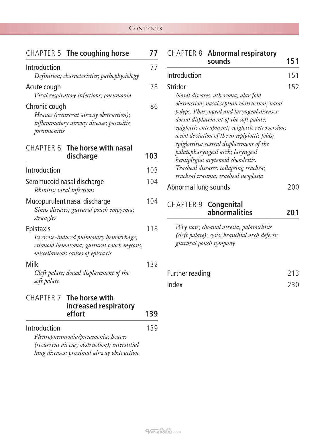 Respiratory Diseases Of The Horse A Problem Oriented Approach To Diagnosis And Management
