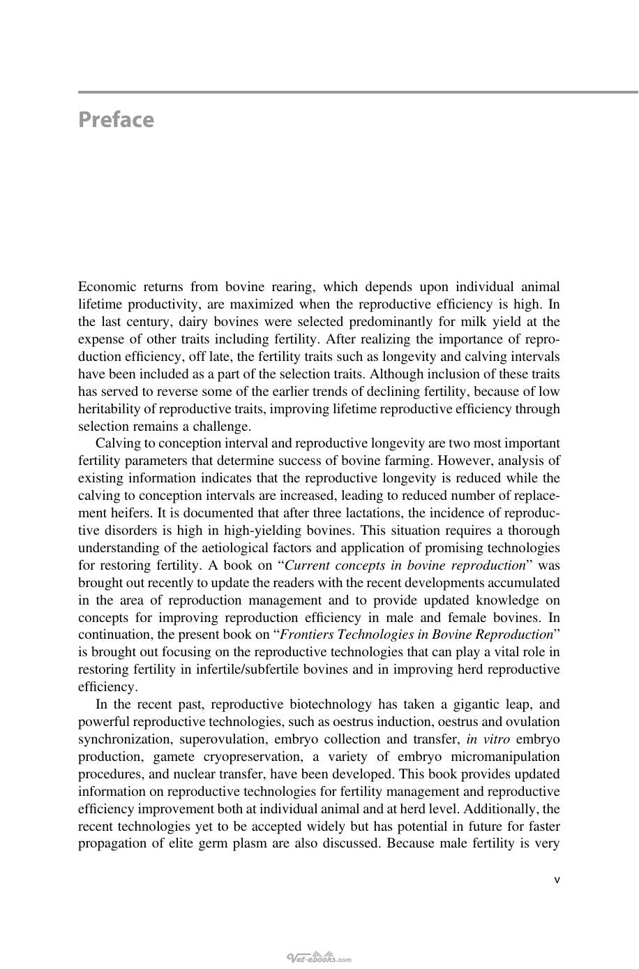 Frontier Technologies In Bovine Reproduction