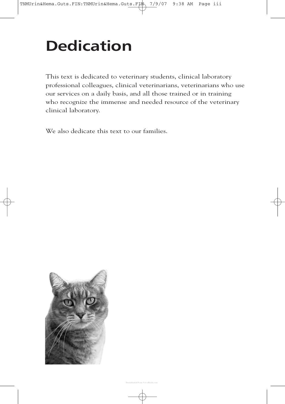 Laboratory Urinalysis And Hematology For The Small Animal Practitioner