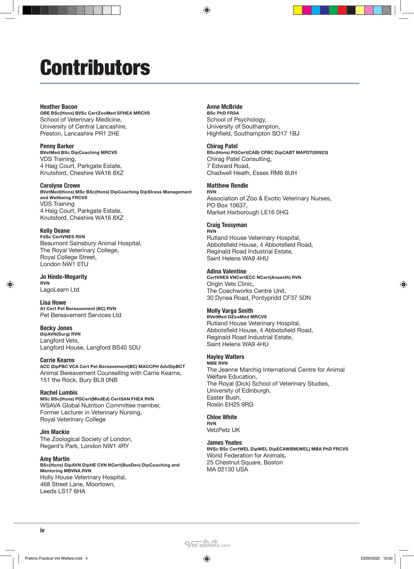Bsava Manual Of Practical Veterinary Welfare