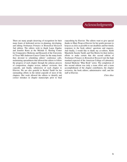Nonhuman Primates in Biomedical Research Volume 2 Diseases 2nd Edition