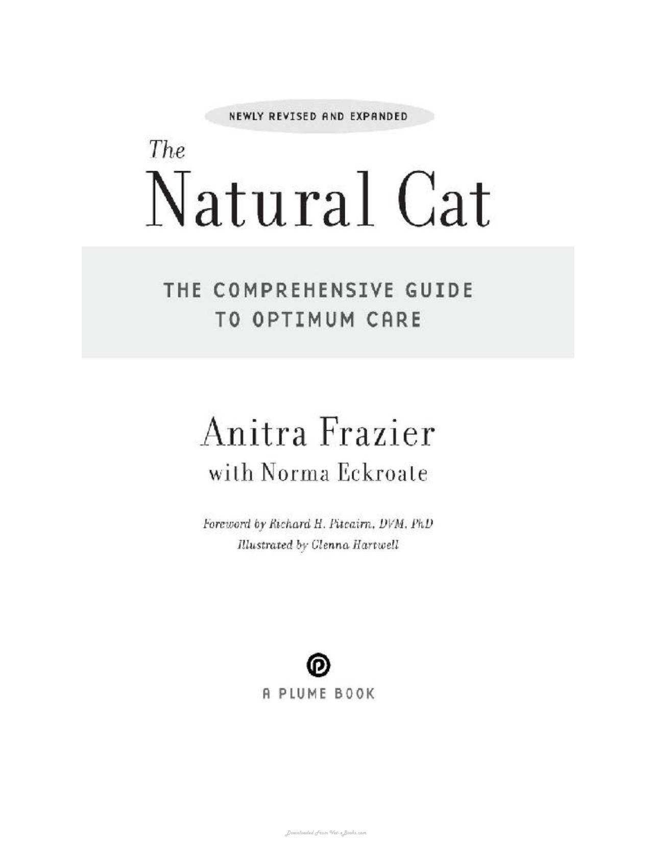 Natural Cat The Comprehensive Guide To Optimum Care