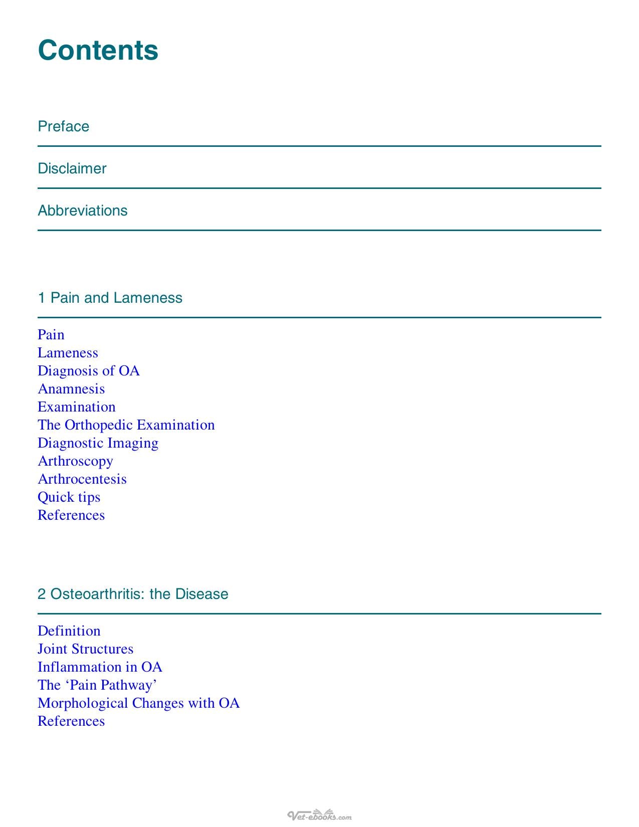 Multimodal Management Of Canine Osteoarthritis 2Nd Edition