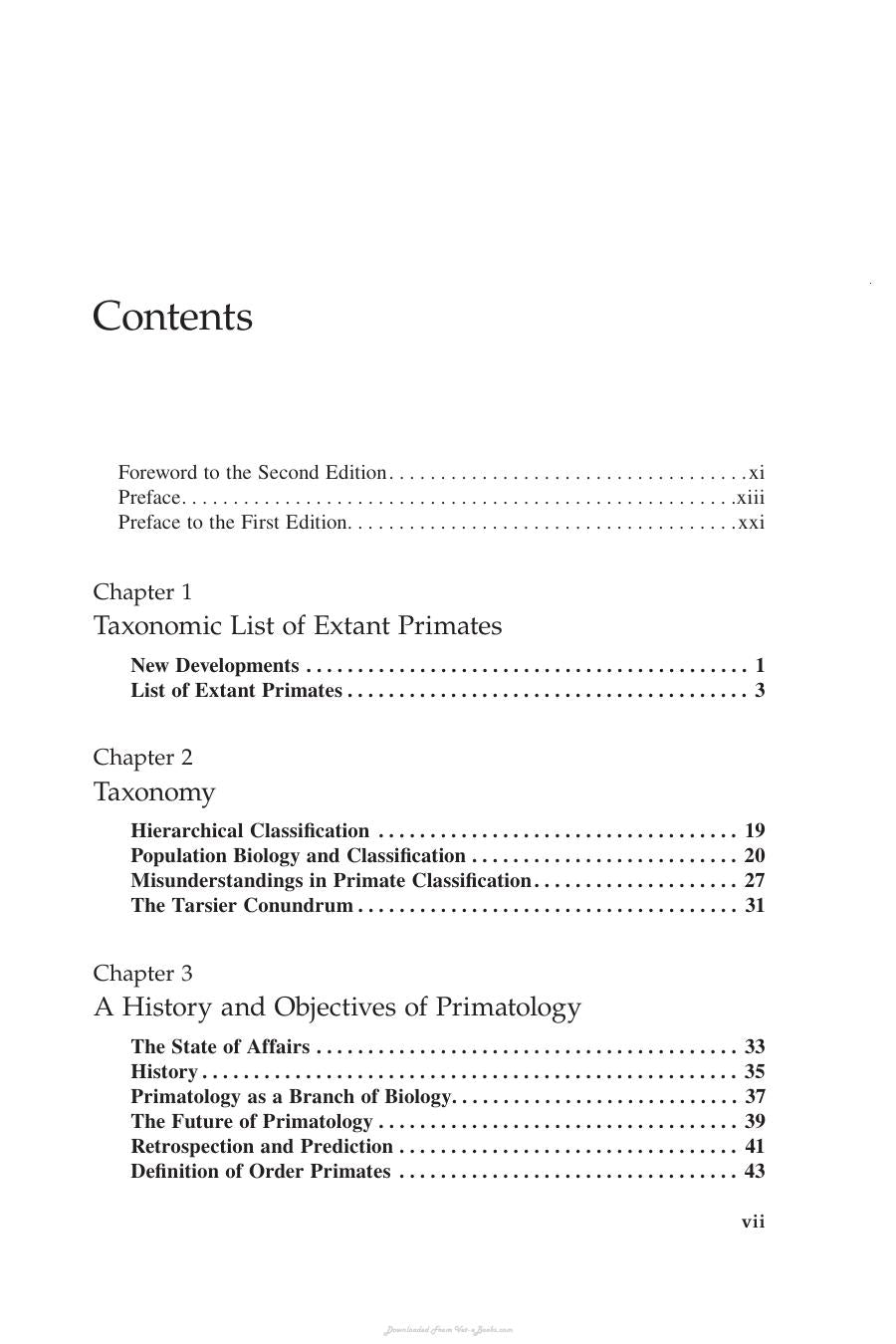 Primate Anatomy An Introduction 3Rd Edition