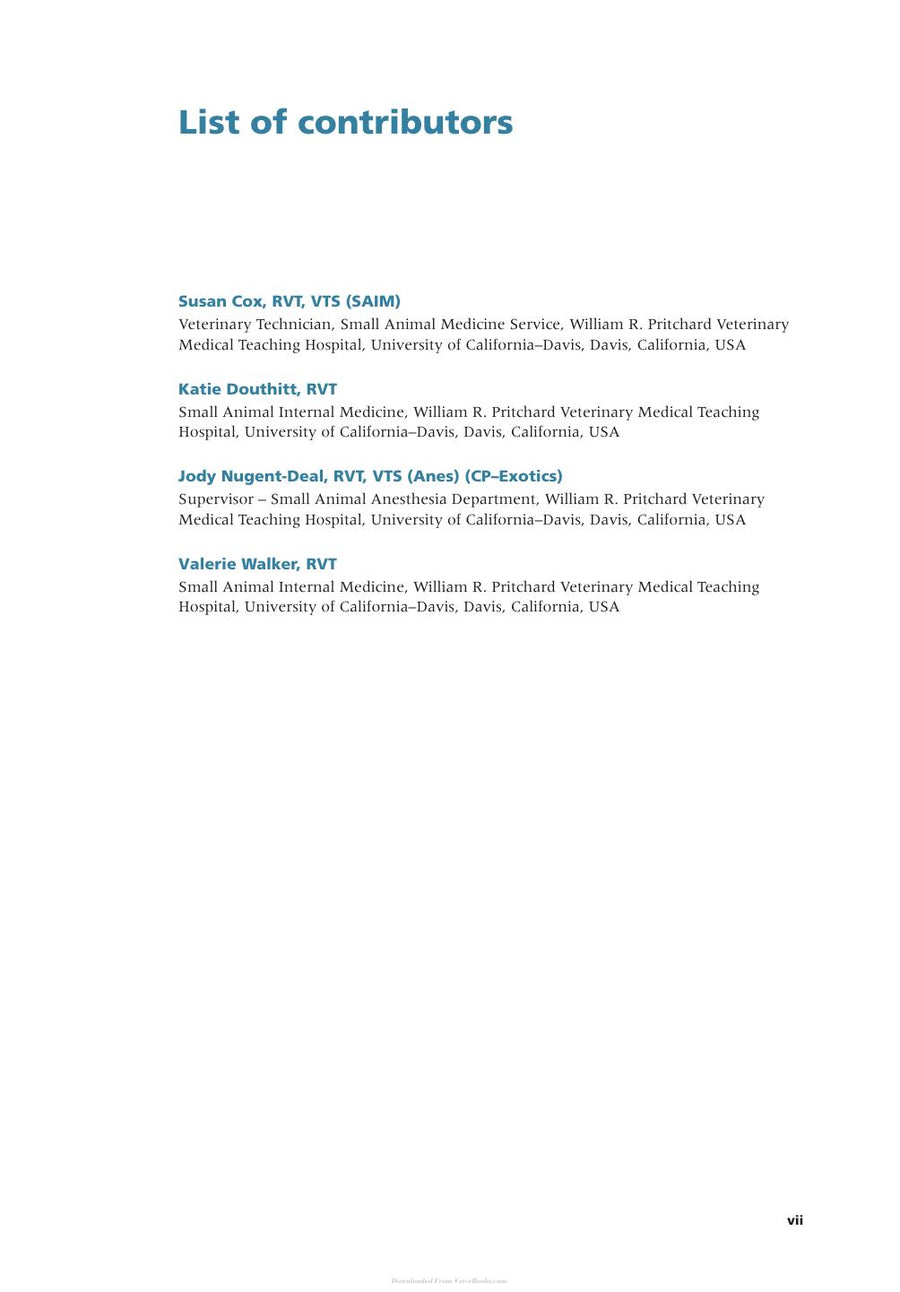 Preview page of Endoscopy for the Veterinary Technician