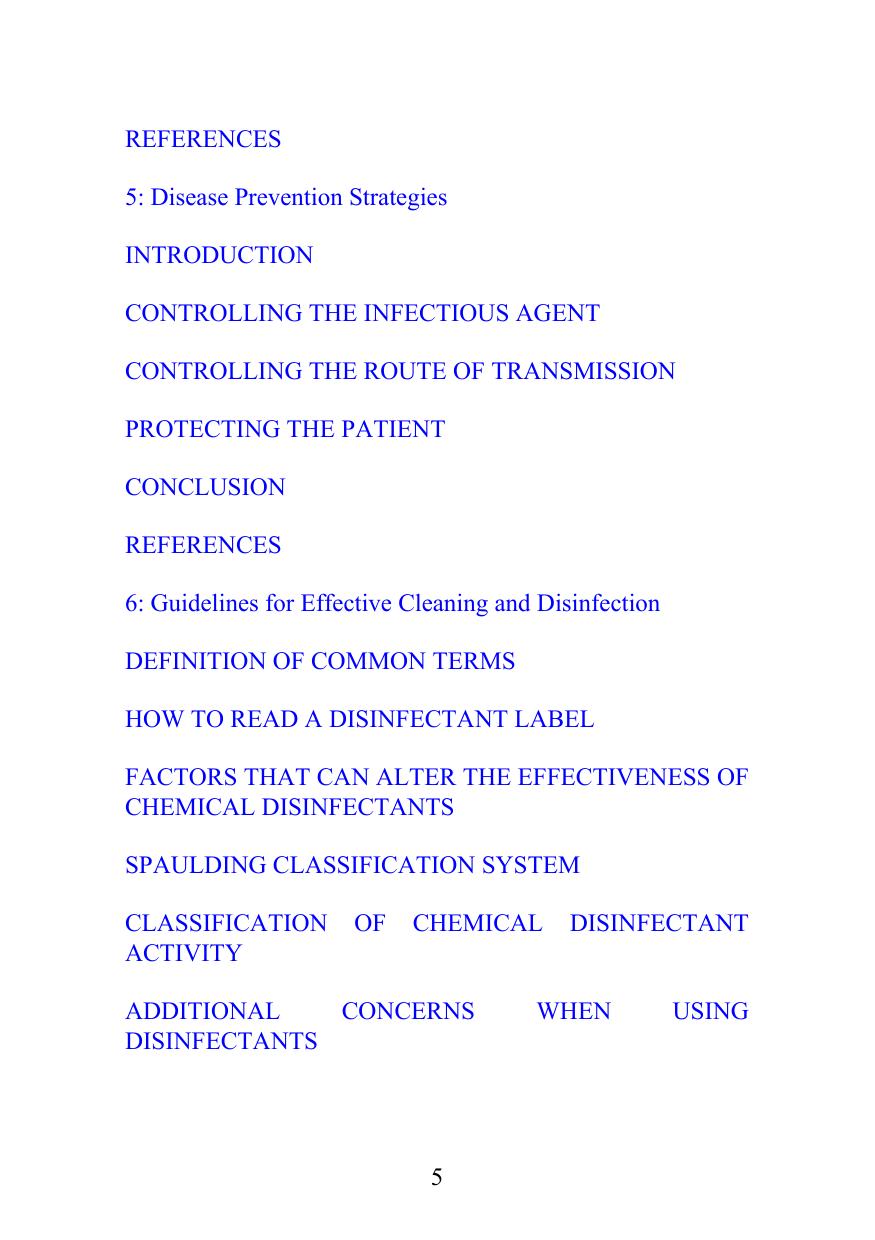 Veterinary Infection Prevention And Control