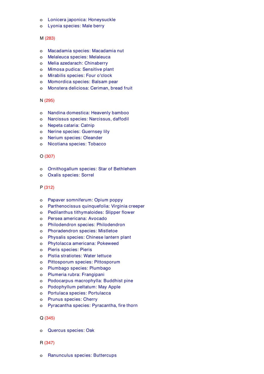 Preview page of A Guide to Poisonous House and Garden Plants